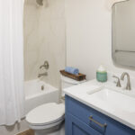 AMEK Bloomington bathroom in basement New lower level bathroom