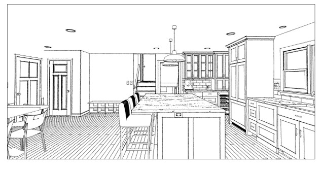 AMEK Bloomington Kitchen Line Drawing Straight A - Copy