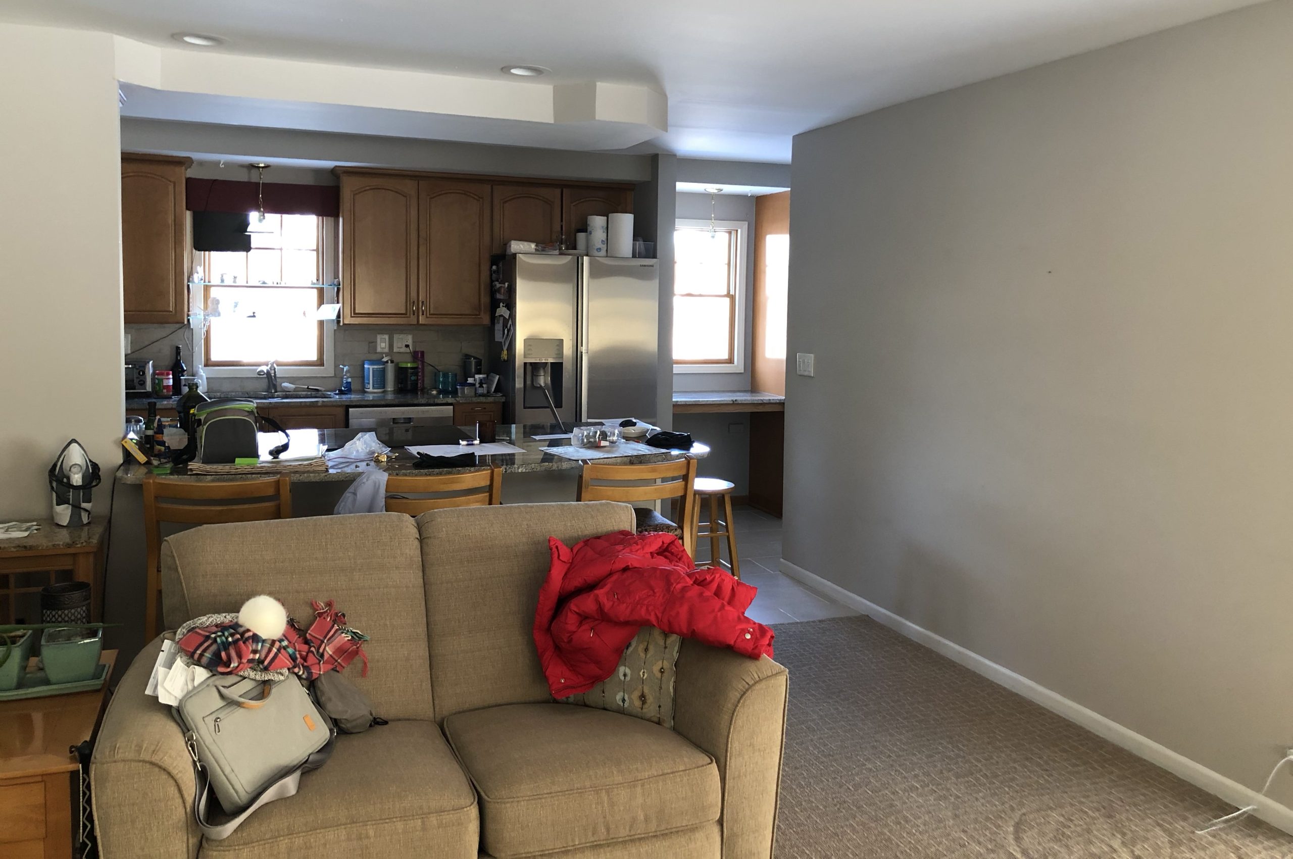 AMEK Bloomington Kitchen Stairway Before 2023 CROPPED scaled 1