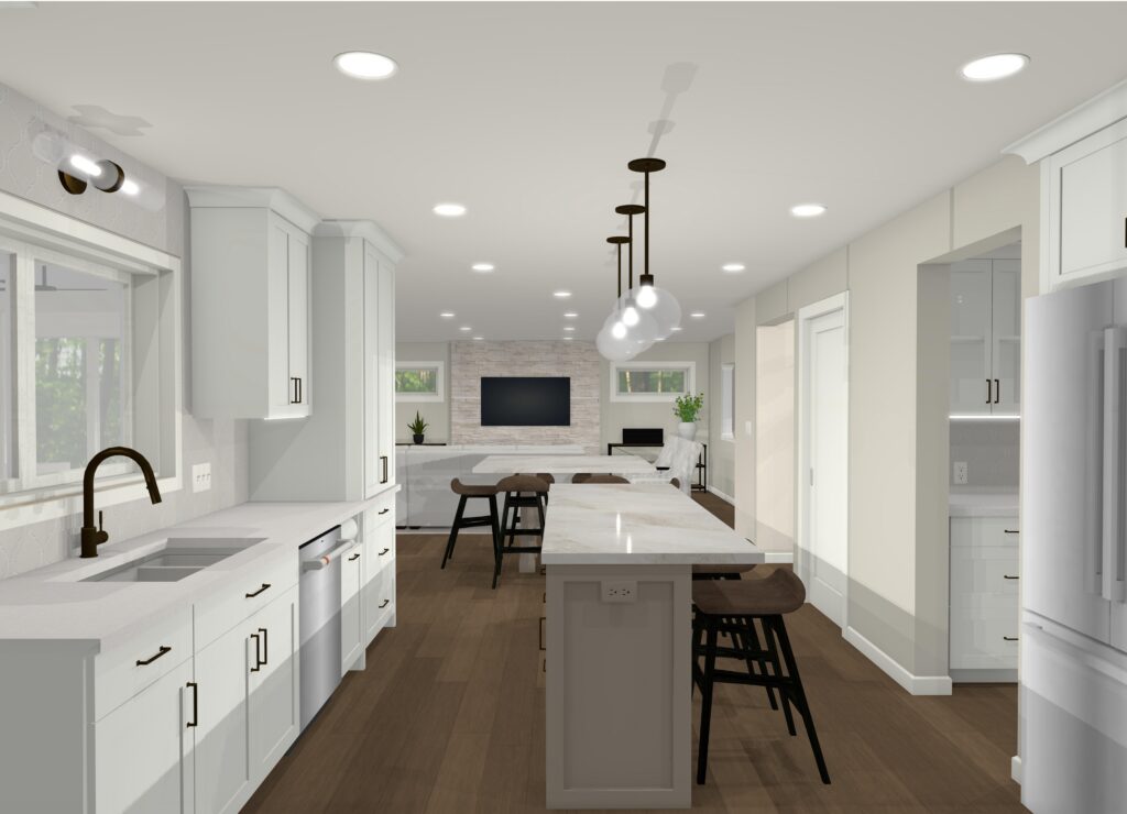 AMEK Eden Prairie 5 Kitchen to Living Room 1024x740