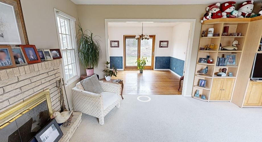 AMEK Golden Valley Before Living Room to Dining Room 2024 1