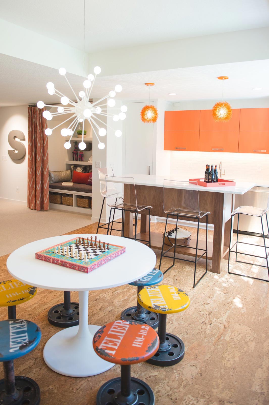 Bloomington Lower Level Kitchen to TV 2016.09.29 AMEK RemodelersShowcase 8941 1