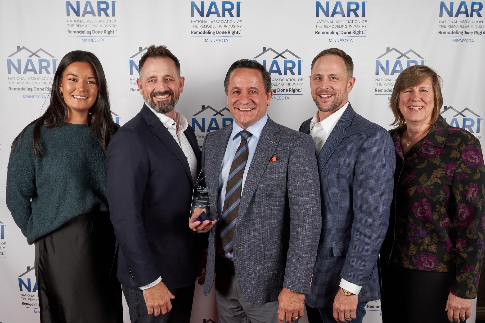 NARI CotY Gala Lauren Matt Andrew Paul Deanne 2023 2